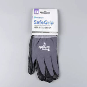 Medicom Safegrip Foam Nitrile Coated Gloves