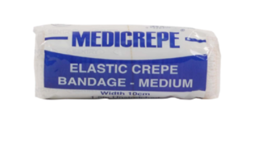 Medicrepe Elastic Bandage 10cm x 1.5m - Pkt 12