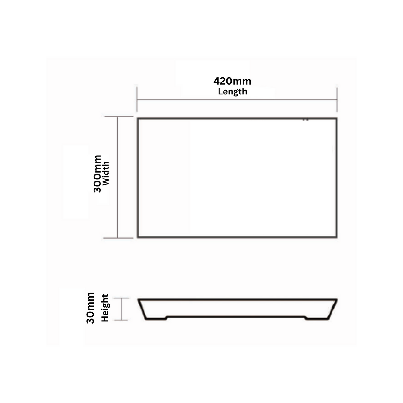 Melamine Tray