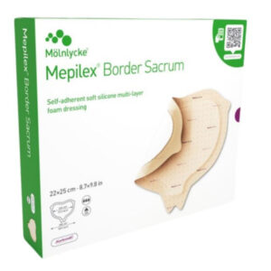 Mepilex Border Sacrum 22x25cm - Box/5