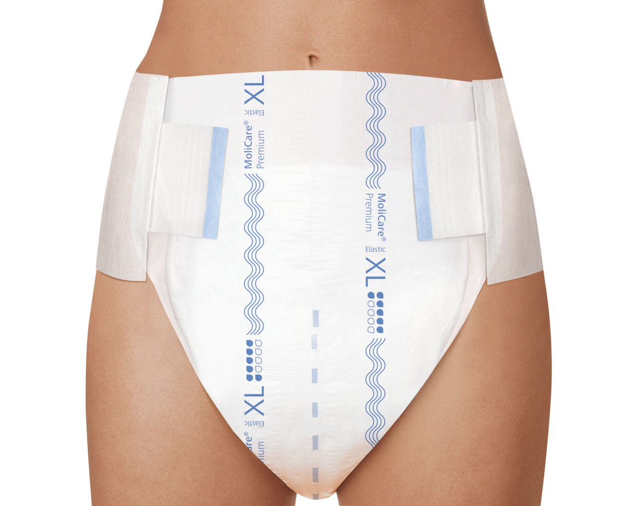 MoliCare Premium Elastic Incontinence Brief – 6 Drops – X-Large (140-175 cm) – Bag of 14