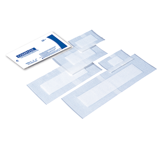 Multigate Compose Adhesive Island Dressing 25cm x 8.25cm - Box of 20