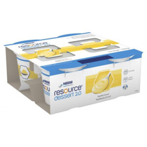 Nestle Resource Dessert 2.0 Vanilla 125g cup 24 units