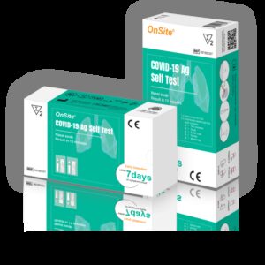 OnSite Covid-19 Rapid Antigen Self Test Nasal Swab - 2 x 2 Packs (4 Tests)