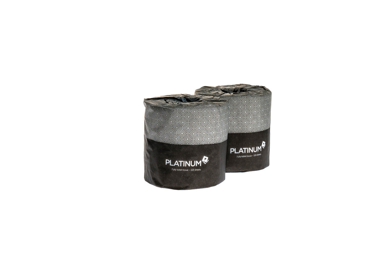 Platinum Toilet Roll 2 Ply 400 Sheet - Carton of 48 Rolls, CTN48