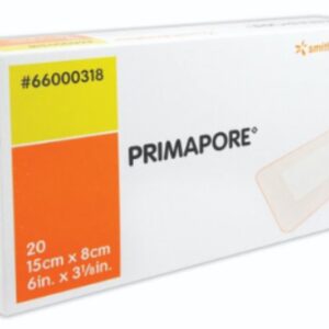 PRIMAPORE Adhesive Fabric Dressing 15cm x 8cm BOX/20