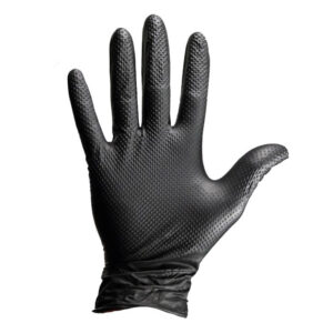 Pro-val Nitrile Blax HD Powder Free Examination Gloves- Size M