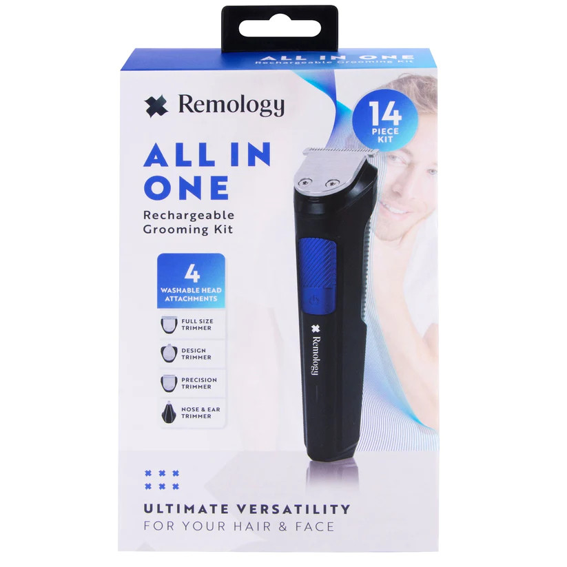 Remology All In One Rechargeable Grooming Kit ( 14 Piece Kit )