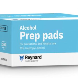Reynard Sterile 70% Isopropyl Alcohol Prep Pad Swab - Small