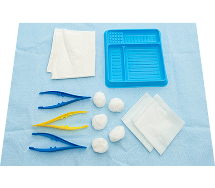 SmartTab Basic Dressing Pack with Non-Woven Balls - Each