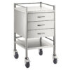 Stainless Steel Trolley Three Drawer