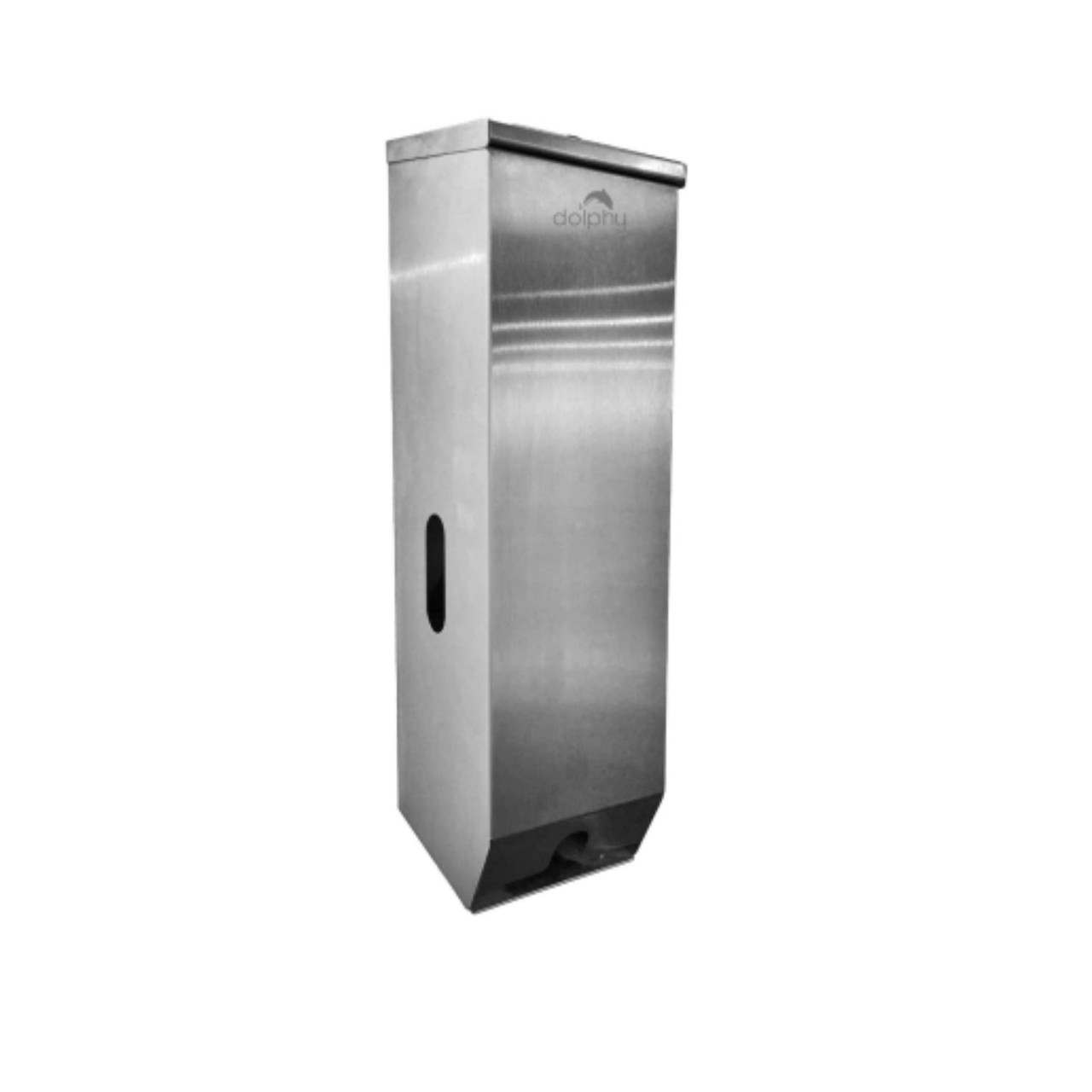 Dolhy Vertical Stainless Steel Toilet Roll Dispenser (3 Rolls)