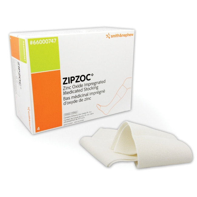 ZipZoc Zinc Bandage Stocking 80cm - Box 4