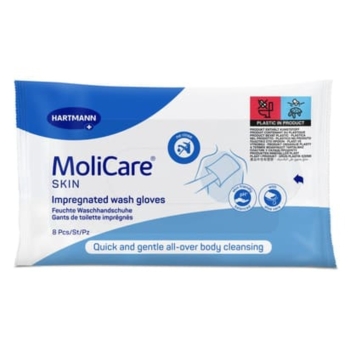 Mc Skin Impregnated Wash Gloves PKT/8 C24