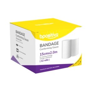 Bpositive Bandage Conforming Gauze 15cm X 2m Box/12