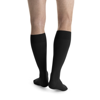 Jobst ForMen Knee High Small Black 15-20mmHG