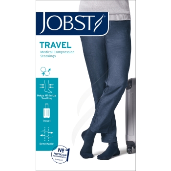 Jobst Travel Compression Socks Size 2 Black Pair