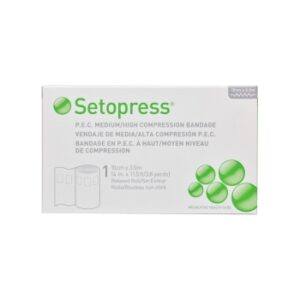 Setopress 10cm X 3.5m High Comppression Bandage Box/12