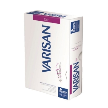 Varisan Thigh High Grip Top Open Toe Class 2 Long Size 4 Lycra EACH