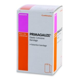 Primagauze Cohesive Bandage 8cm X 2m Unstretched Each
