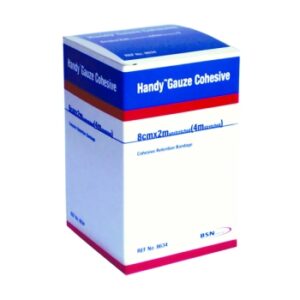 Handy Gauze Cohesive Bandage 2.5cm X 2m Unstretched Box/2