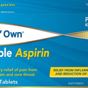 Chemists' Own Aspirin Soluble 300mg - 60 Tablets
