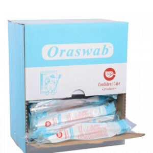 Confident Care Oraswab Untreated - Box of 100, BX100