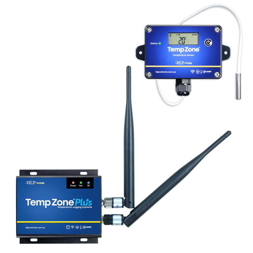 HLP Temp Zone Plus Starter Kit with 5 Wireless Temperature Sensors & Base Station