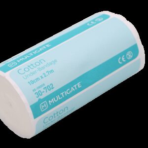 Multigate Pure Cotton Under Bandage 10cm x 2.7m - Bag of 12 Rolls