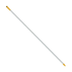 Sabco Aluminium Rib Handle Universal Thread 25mm x 1450mm - Yellow, EA