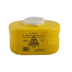 Sharps Container 3 Litre with Snap Top, EA