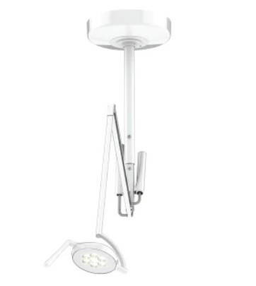 ULED Plus Examination Light Complete With Ceiling Mount And Low Ceiling Stopper Up To 2499mm