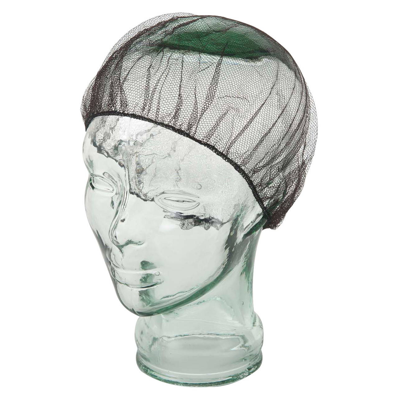 Ultra Health Nylon Hair Net 18 Inch Brown - Pack 100