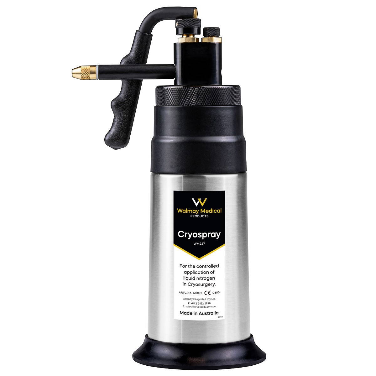 Walmay Cryospray Liquid Nitrogen Flask 350ml - Each