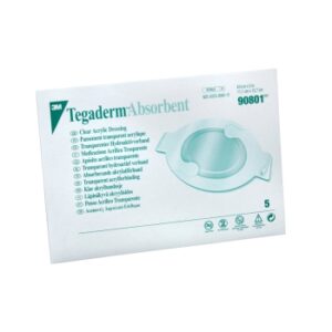 Tegaderm Absorbent Acrylic 14.9 X 15.2cm Dressing Box/10