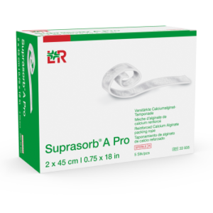 Suprasorb Alginate Pro Rope 2cm X 30cm Box/5
