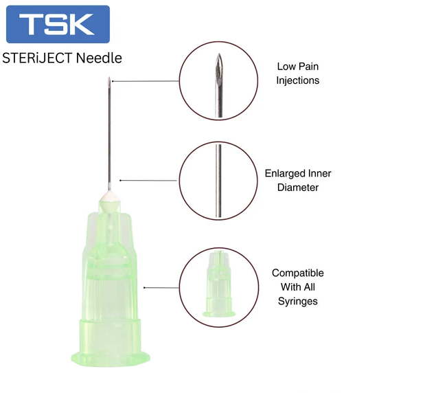 TSK Steriject Hypodermic Needles 32G X 13mm Box/100 - Image 2