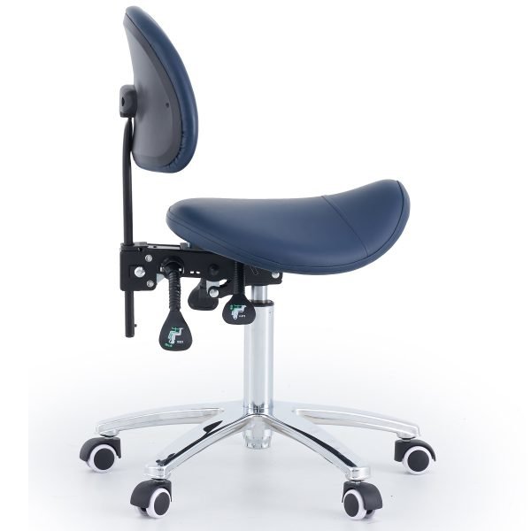 Saddle Stool With Backrest - Pacific Medical - Image 3