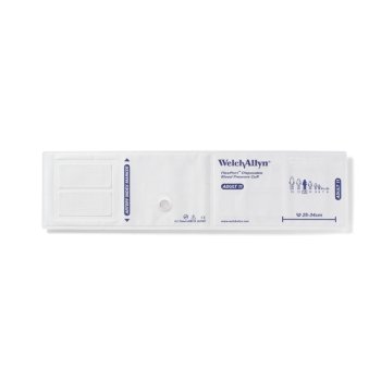 Welch Allyn Flexiport Disposable Cuff - Adult; Size 11; 25-34cm
