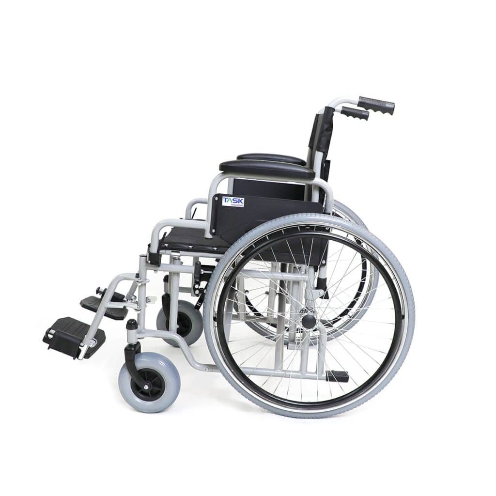 Task Medical Heavy Duty Wheelchair – Steel Frame (Barriatic) - Image 2