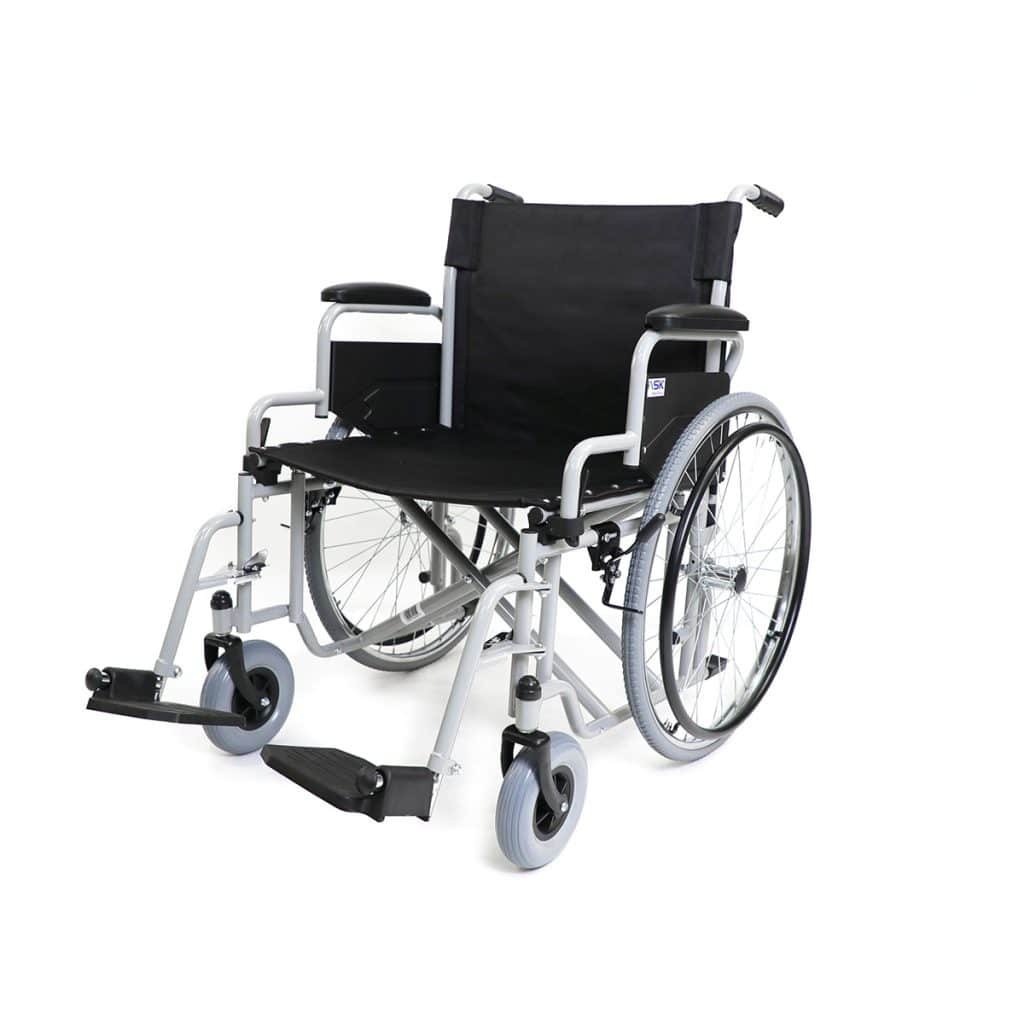 Task Medical Heavy Duty Wheelchair – Steel Frame (Barriatic)