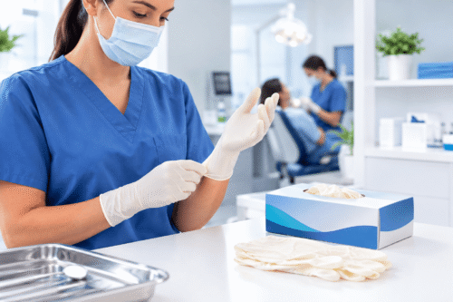 Powder Free Latex Gloves & Disposable Latex Gloves | Sumac Medical Supplies