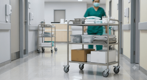 Why Stainless Steel Trolleys Are Popular in Hospitals